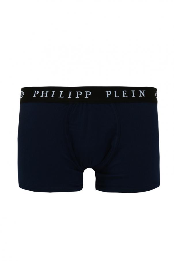 Philipp Plein Skull-embroidered boxers